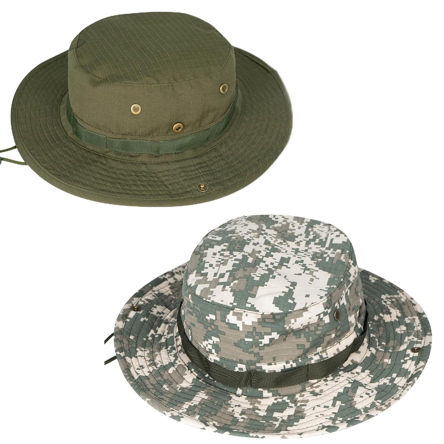 Sun Hats for Men Women Boonie Hat UPF 50+ Bucket Hat Wide Brim UV Protection Fishing Hiking Safari Outdoor Hats