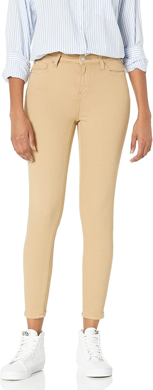 Amazon Essentials Women's Mid-Rise Stretchy Skinny Jeans
