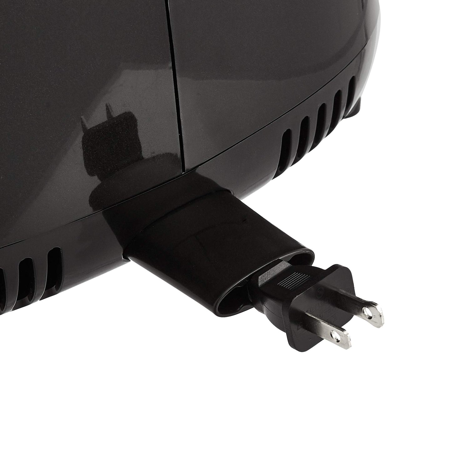 Amazon Basics 3.2 Quart 6-In-1 Air Fryer (Fry, Crisp, Roast, Bake, Reheat, Dehydrate), Non-Stick, with Timer, Auto Shut-Off, Digital Touch Screen, 180-400°F, 1400W, Black/Silver