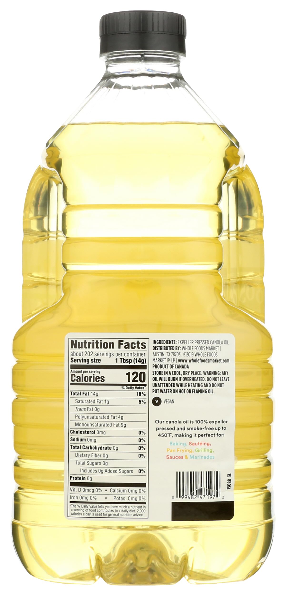 365 by Whole Foods Market, Canola Oil, 32 oz