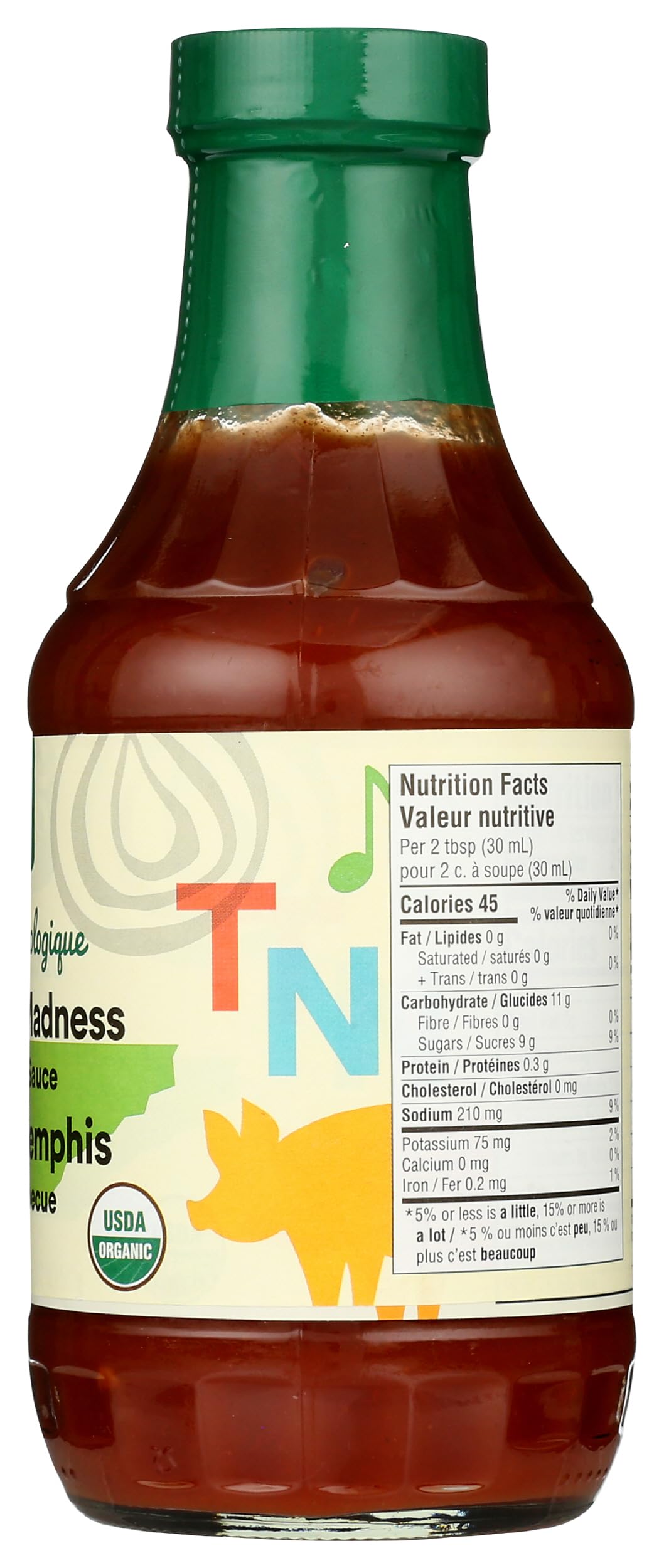 365 by Whole Foods Market, BBQ Sauce Kansas City Organic, 18 Ounce