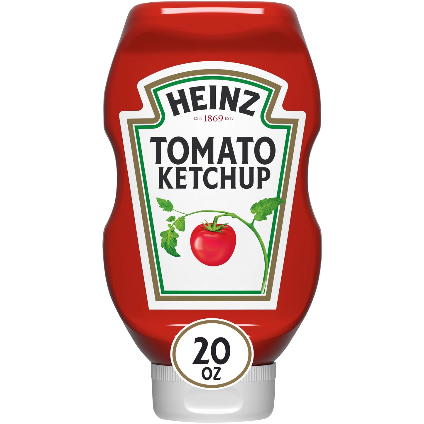 Heinz Ketchup Forever Full Inverted Bottle (20 oz, Pack of 12)