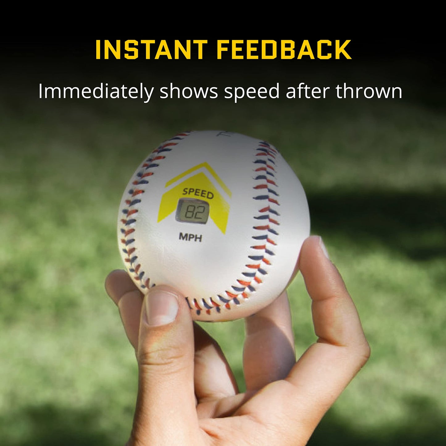 SKLZ Bullet Ball -Baseball Pitching Speed Sensor, White