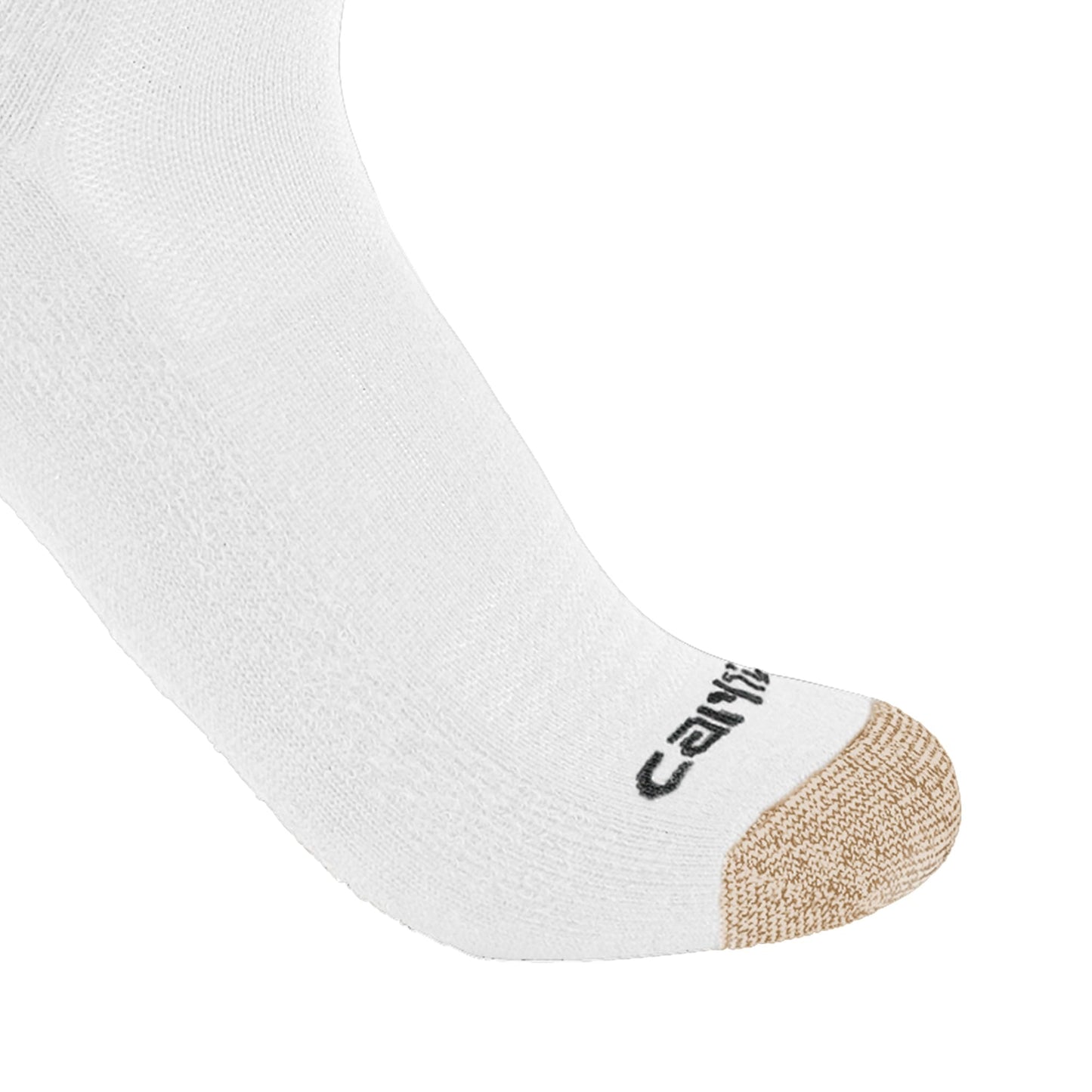Carhartt Men's Midweight Synthetic Blend Crew Sock 6 Pack