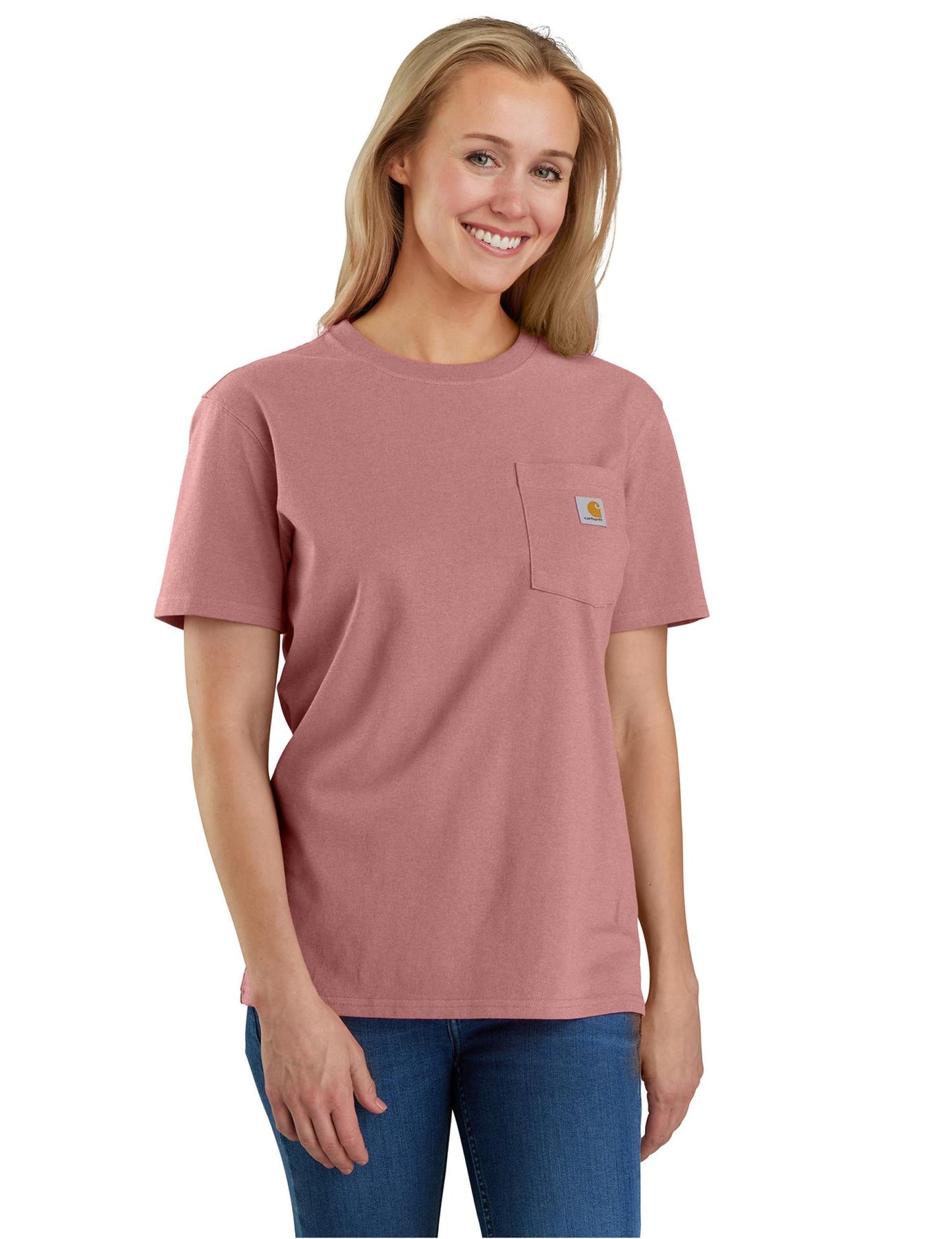 Carhartt Women's Loose Fit Heavyweight Short-Sleeve Pocket T-Shirt
