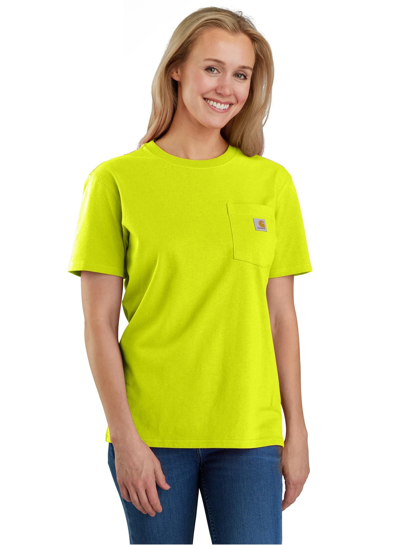 Carhartt Women's Loose Fit Heavyweight Short-Sleeve Pocket T-Shirt