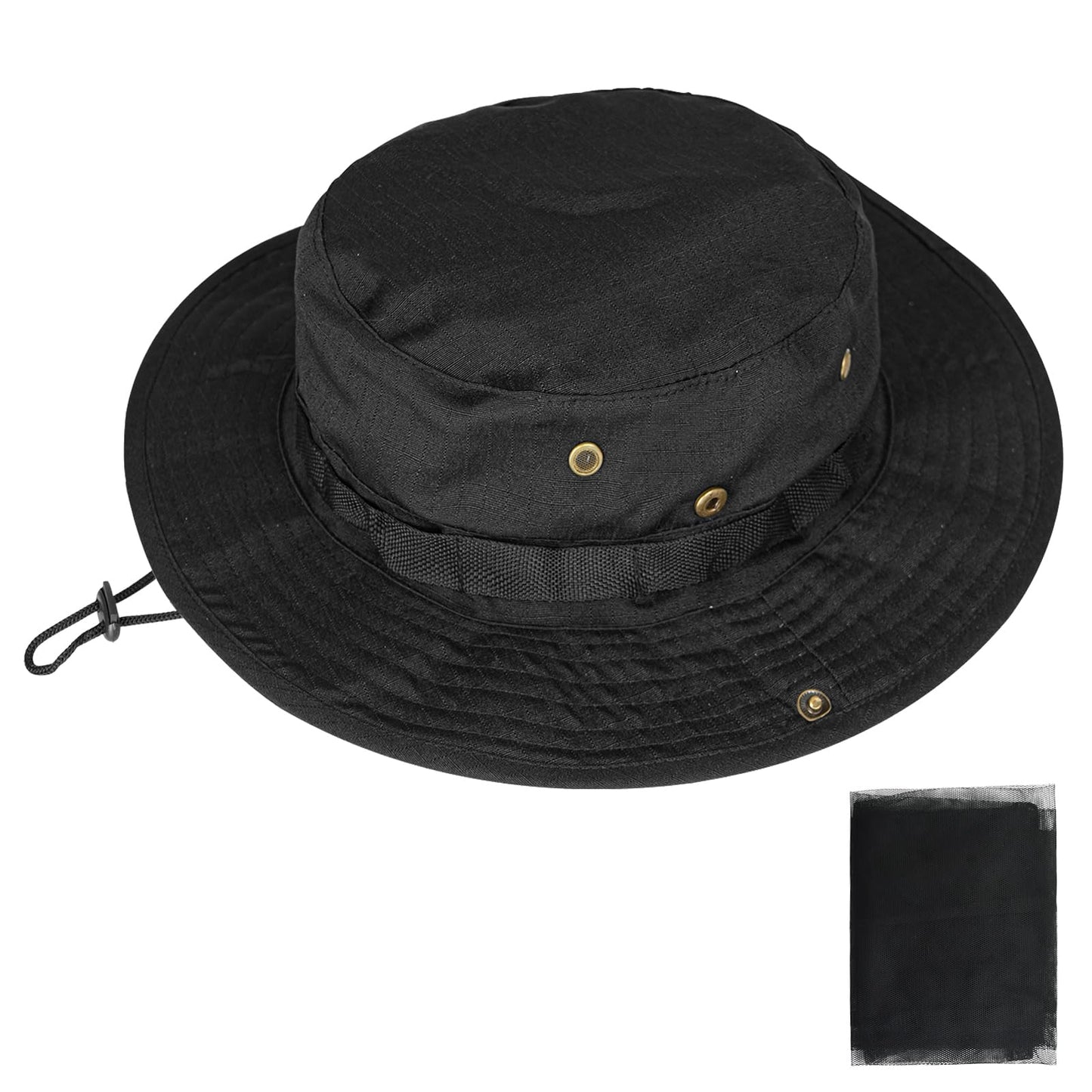 Sun Hats for Men Women Boonie Hat UPF 50+ Bucket Hat Wide Brim UV Protection Fishing Hiking Safari Outdoor Hats