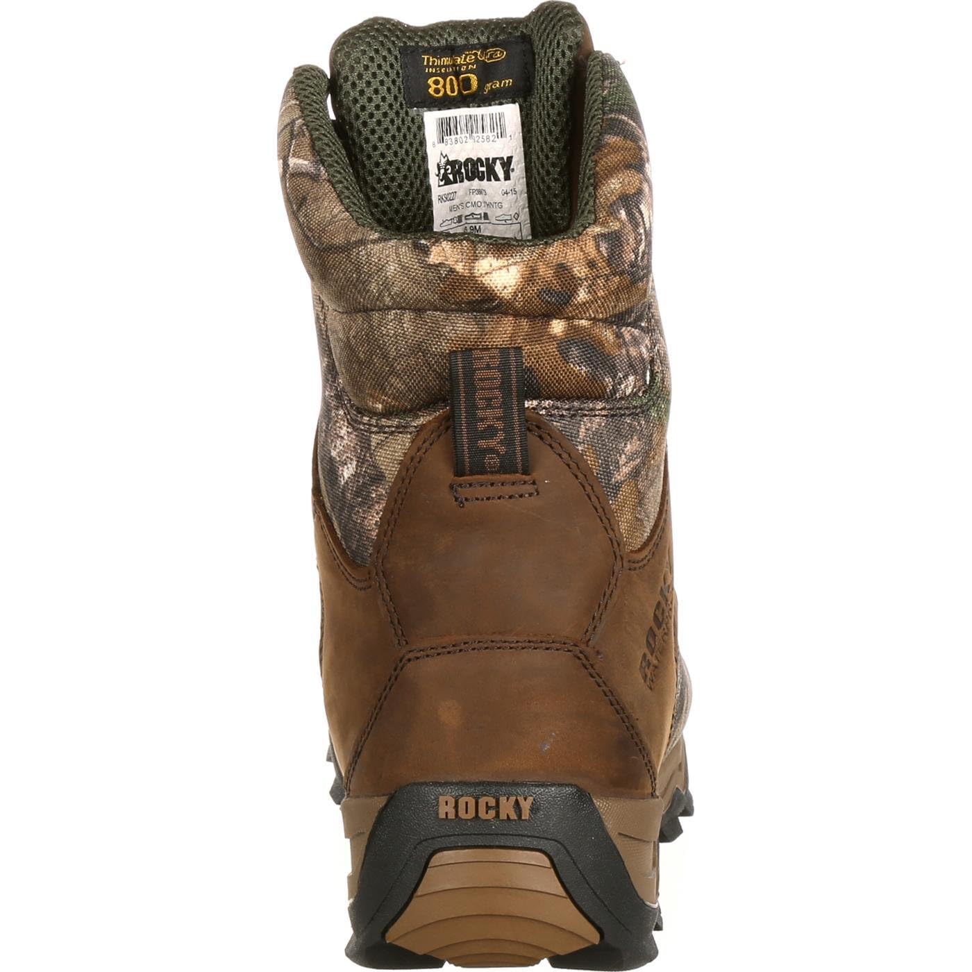 ROCKY Retraction Waterproof 800G Insulated Outdoor Boot
