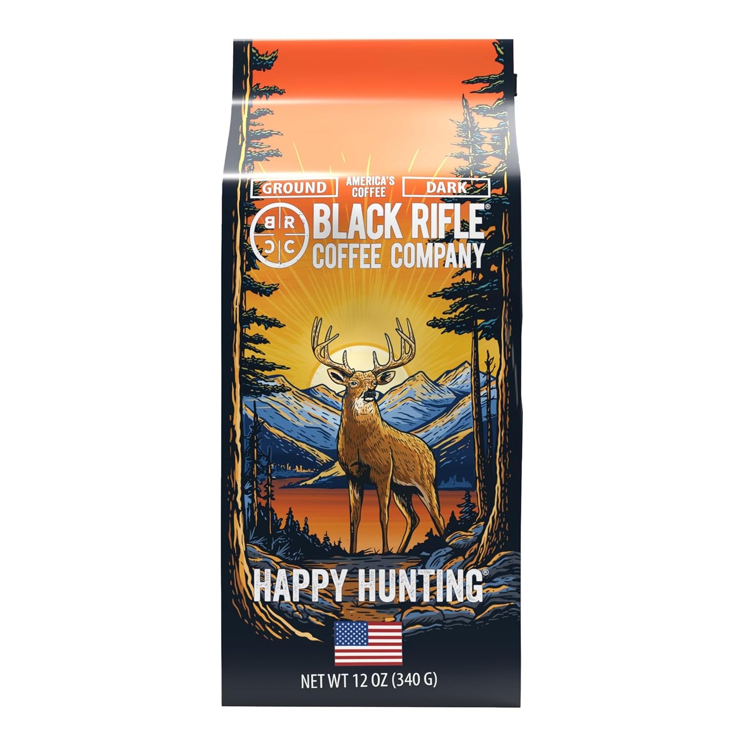 Black Rifle Coffee Company Tactisquatch Dark Roast Ground Coffee, 40 OZ Bag
