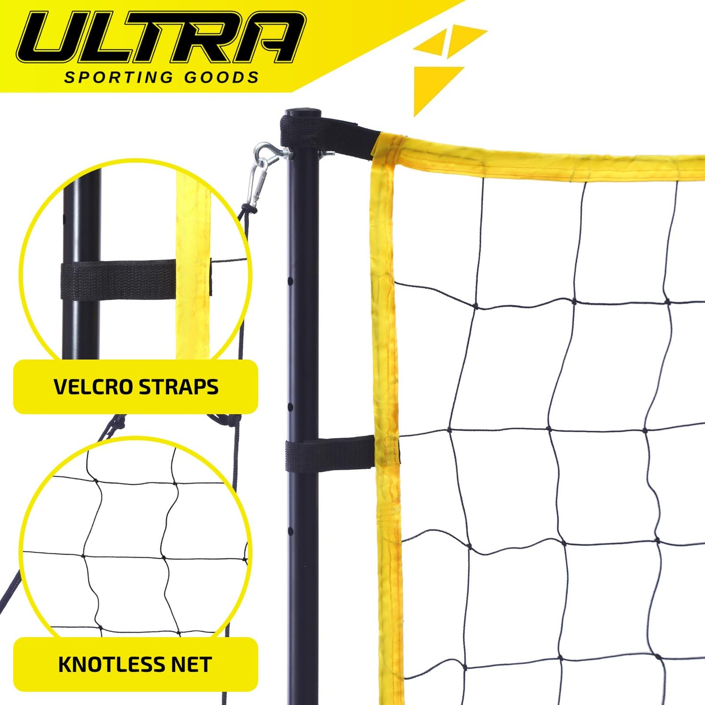 Volleyball Net Outdoor - Includes 32x3 Feet Regulation Size Net - Volleyball Net for Backyard, Beach, or Pool