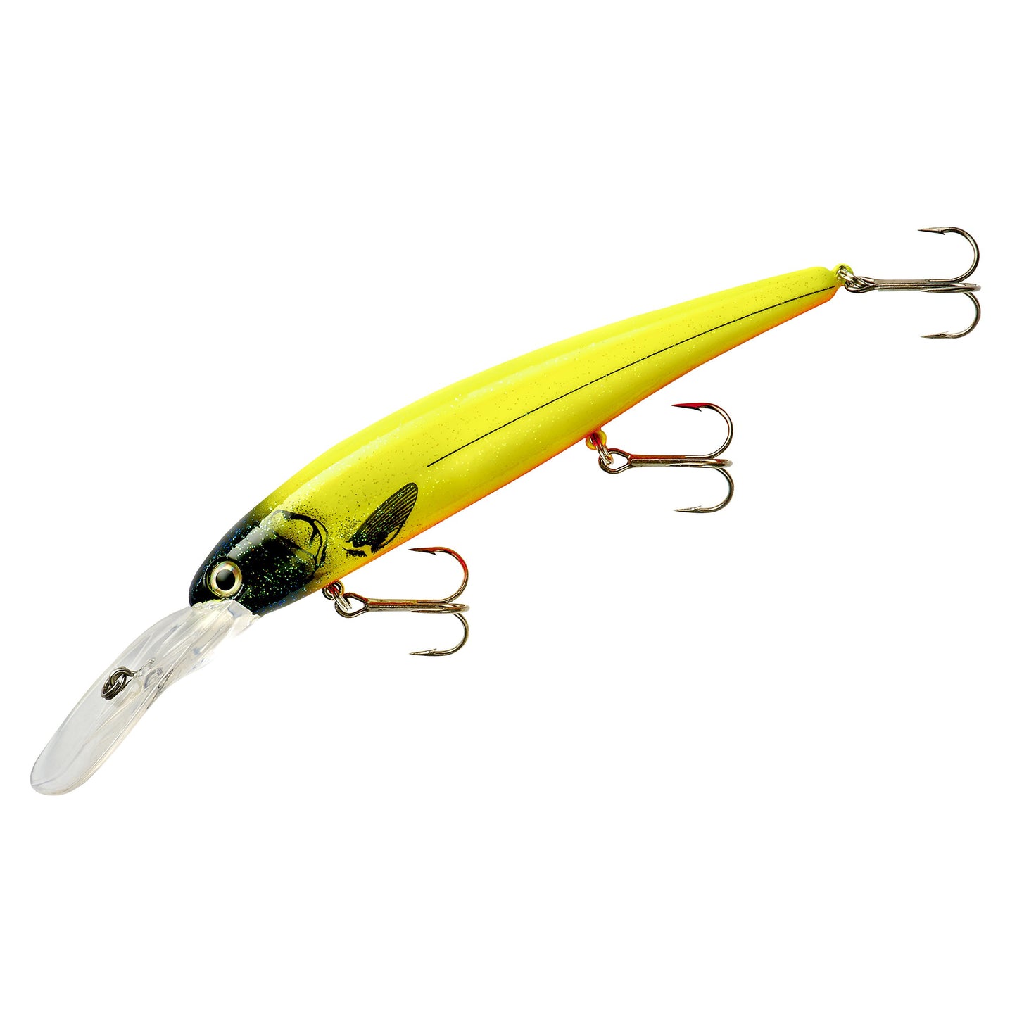 Bandit Lures 4 3/4-Inch Slender Minnow Jerkbait Trolls Up to 27 Feet Deep, Universal Color Patterns, 1 Piece