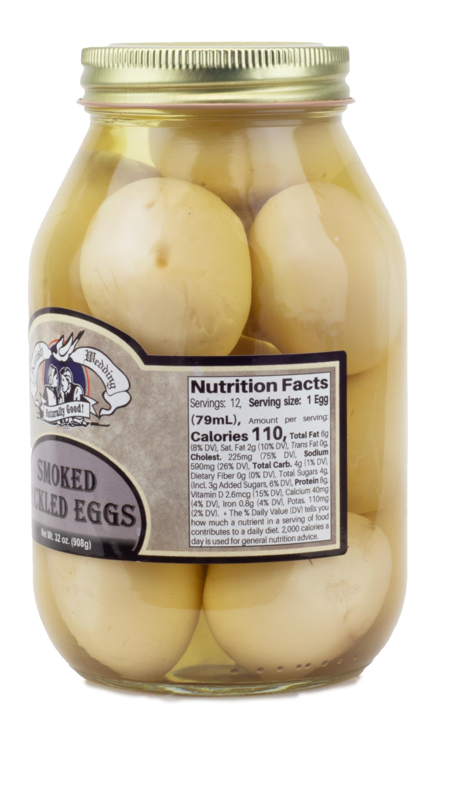 Amish Wedding Pickled Eggs 32oz (Pack of 2)