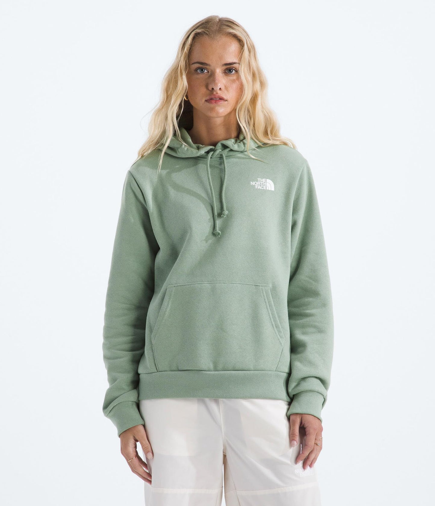 THE NORTH FACE Women's Evolution Box NSE Fill Graphic Hoodie | 2 Piece Hood With Adjustable Drawcord