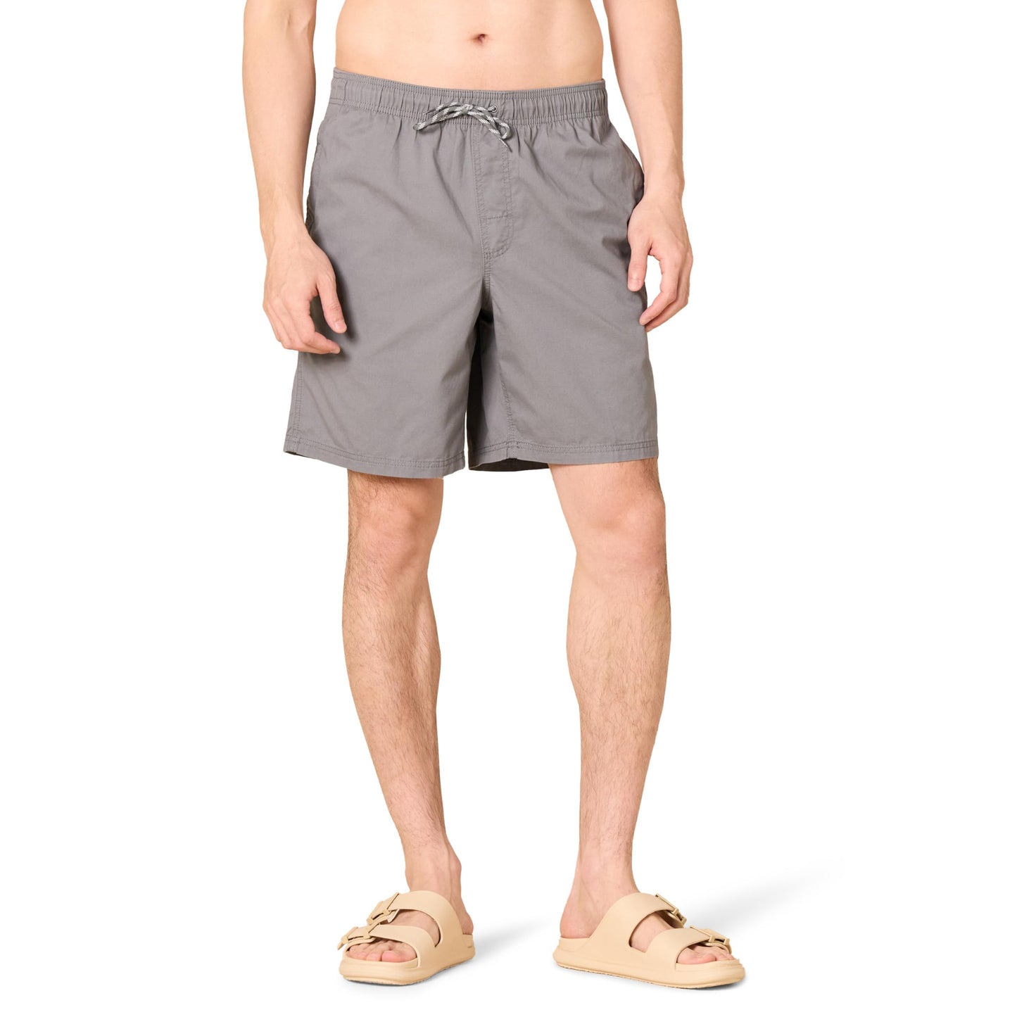 Amazon Essentials Men's 8" Inseam Relaxed-Fit Drawstring Walk Shorts with Elastic Waist