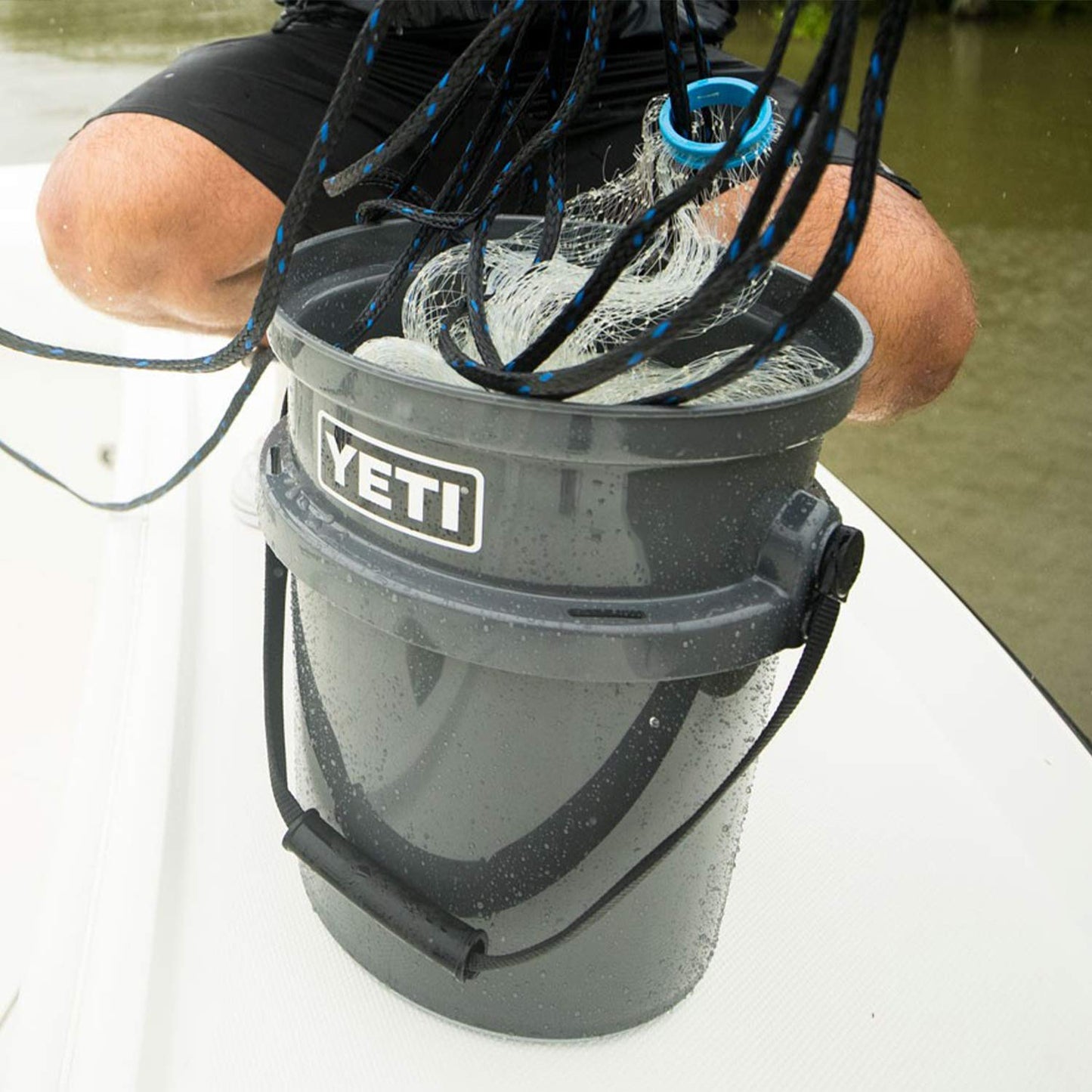 YETI Loadout 5-Gallon Bucket, Impact Resistant Fishing/Utility Bucket