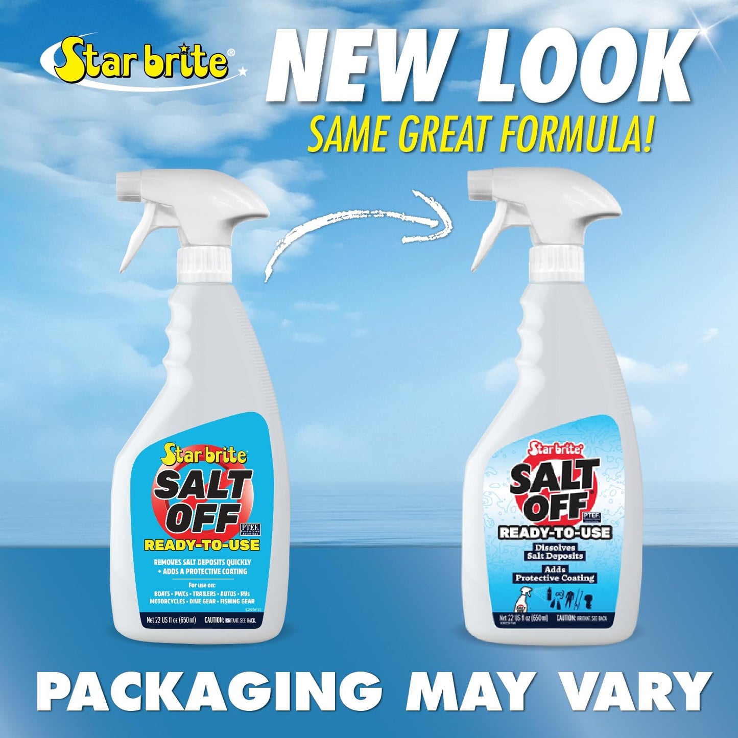 STAR BRITE Salt Off Concentrate - 1 Gallon - Ultimate Salt Remover Wash & Marine Engine Flush for Boats, Vehicles, Trailers, and More (093900N)