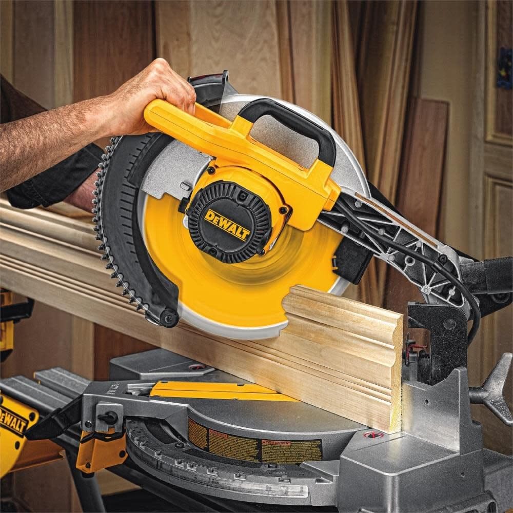 DEWALT Miter Saw Blade Combo Pack, 12” Blades, 40 Tooth & 60 Tooth, Fine Finish, Ultra Sharp Carbide (DWA112CMB)