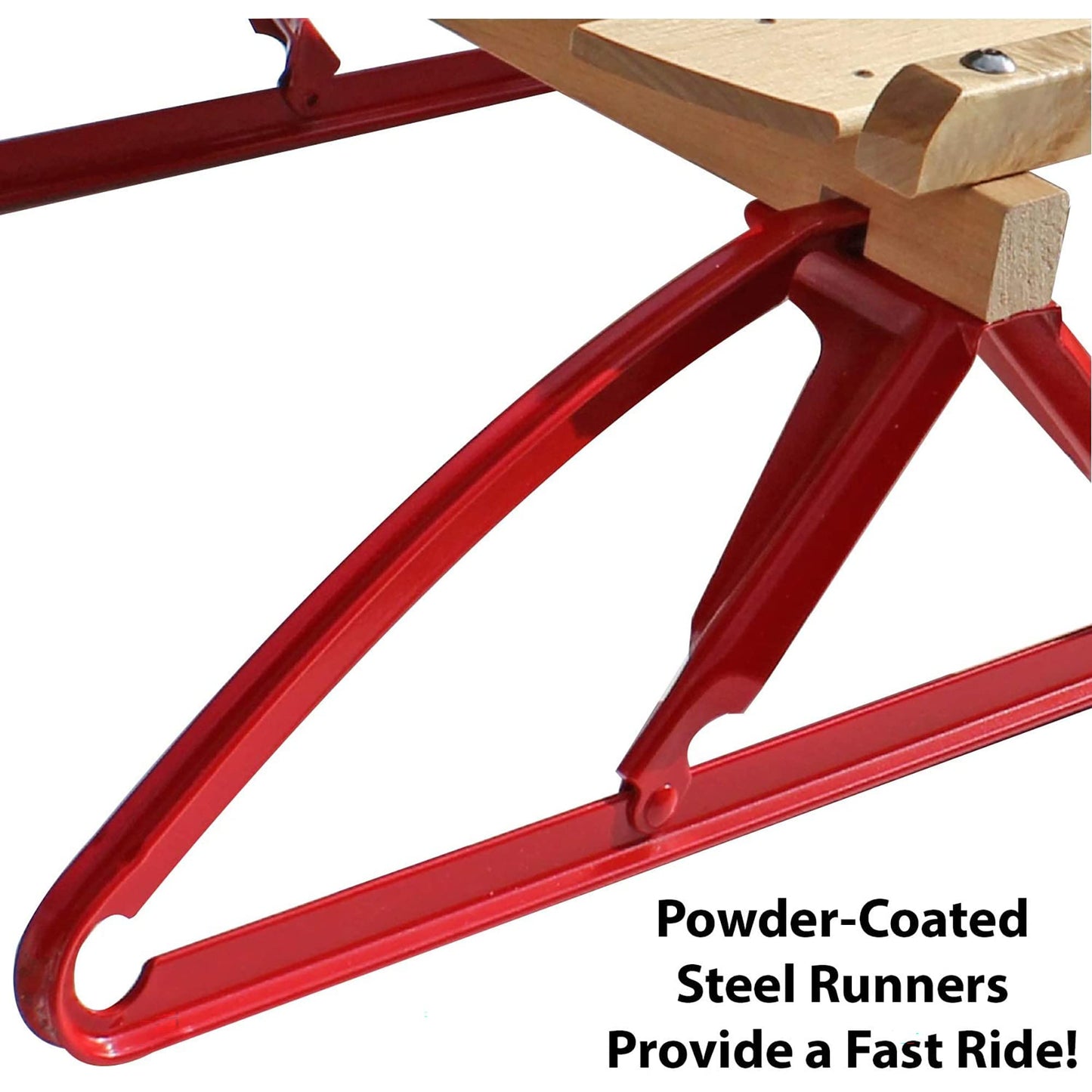 Flexible Flyer 48 Inch Metal Runner Jet Snow Sled