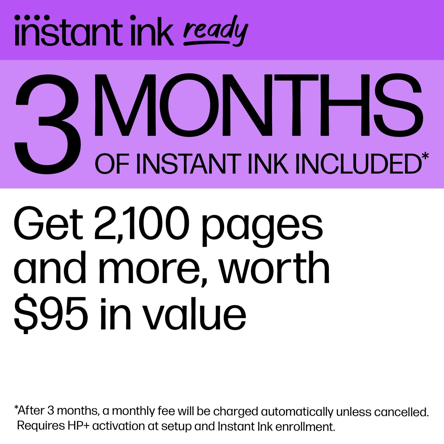 HP OfficeJet Pro 8135e Wireless All-in-One Color Inkjet Printer, Print, Scan, Copy, Fax, ADF, Duplex Printing, Best-for-Home Office, 3 month Instant Ink trial included (40Q35A)