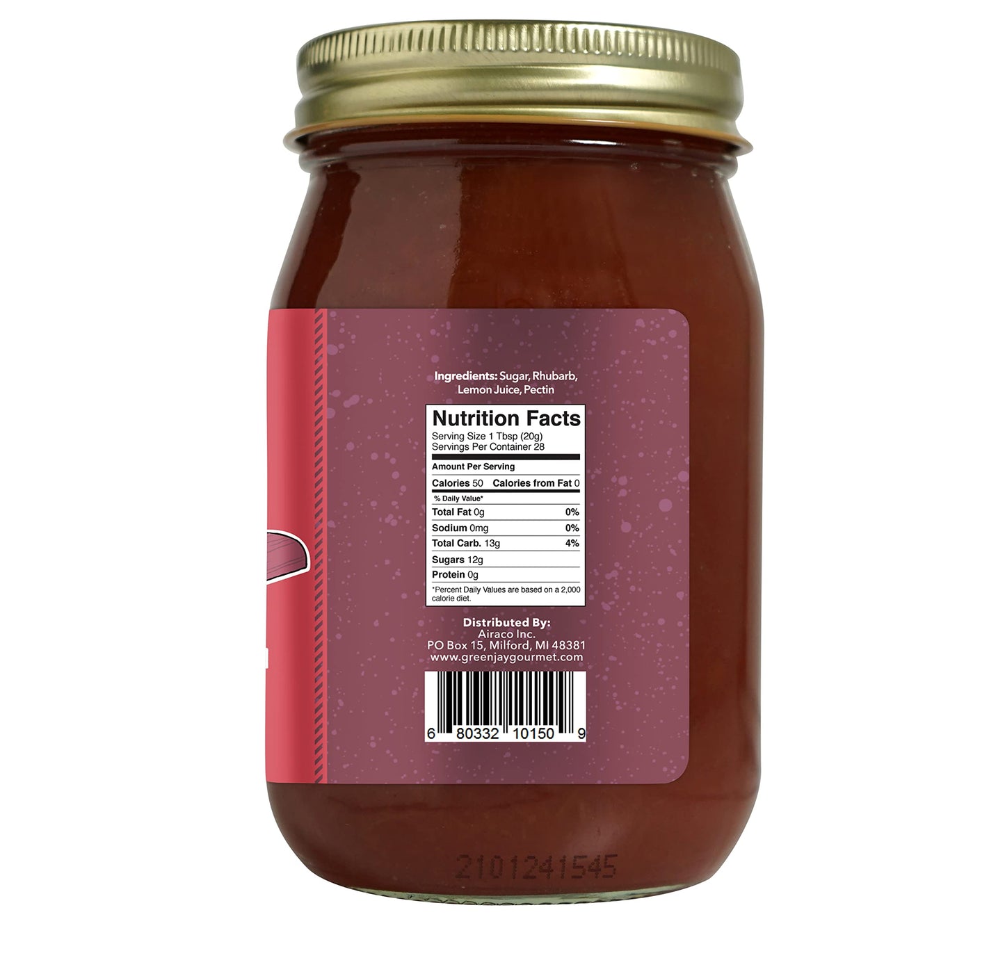 Green Jay Gourmet Spicy Jam Variety Pack - All-Natural Raspberry Jalapeno Jam, Strawberry Jalapeno Jam, Blackberry Jalapeno Jam - Vegan, Gluten-free Jam - No Preservatives - USA Made - 3 x 20 Ounces