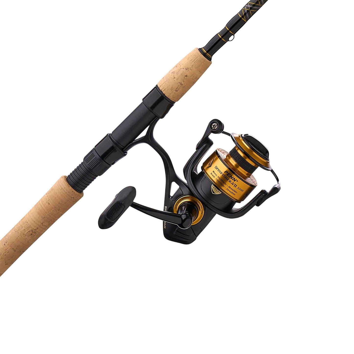 PENN Spinfisher VII Spinning Reel and Fishing Rod Combo