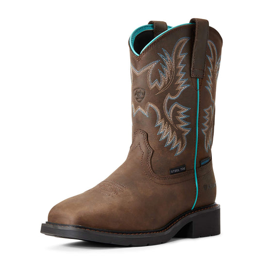 Ariat Women's Krista Waterproof Steel Toe Work Boot