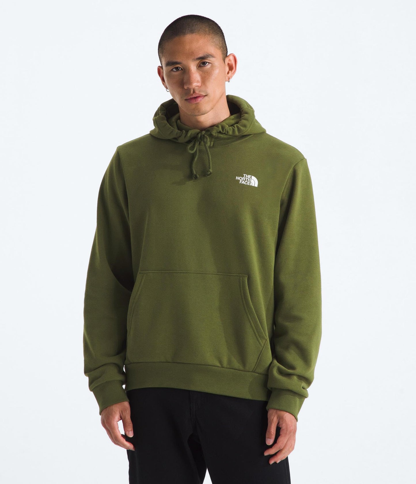 THE NORTH FACE Men's Evolution Box Camo Fill Hoodie | Sweatshirt With 2 Piece Hood, Adjustable Drawcord, Kangaroo Hand Pocket