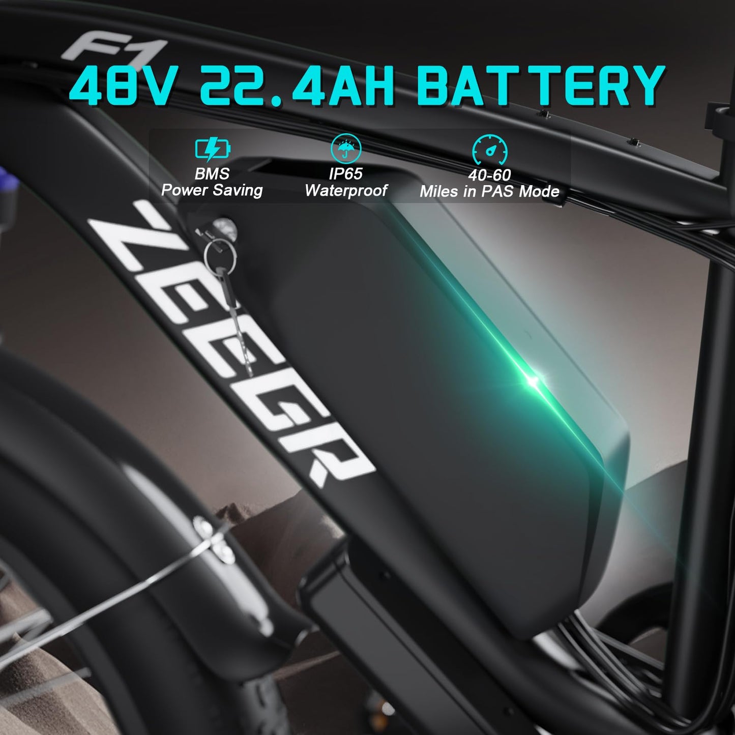 Electric Bike for Adults, 2000W 26” Fat Tire Electric Bike, 35MPH AWD Dual Motor Electric Bicycles, 48V 22.4AH Battery Fast Ebikes Dual Hydraulic Brakes