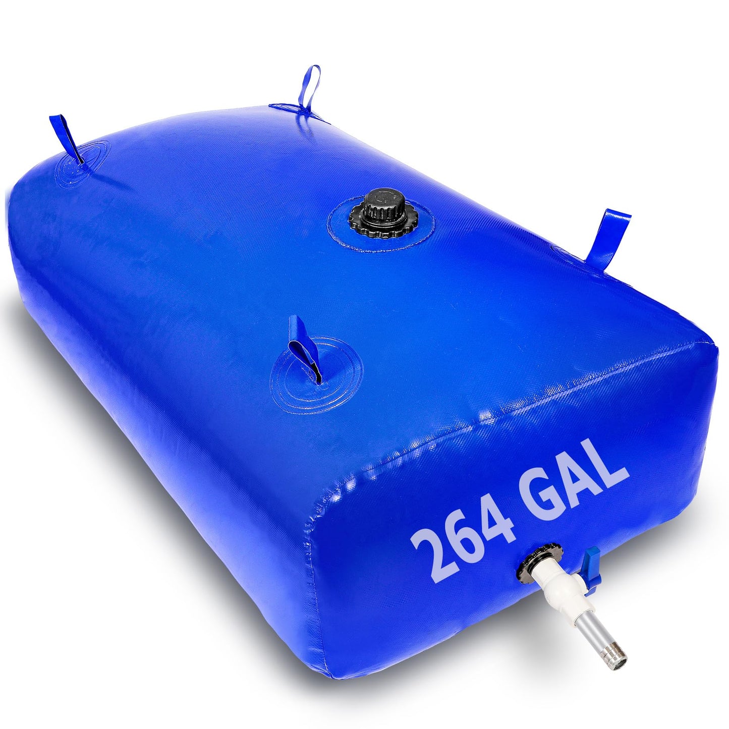 Portable Large Capacity Water Storage Bladder Containers, Foldable Water Bladder Tank, Camping Garden Drought Resistance Agricultural Irrigation Outdoor RV Emergency Water