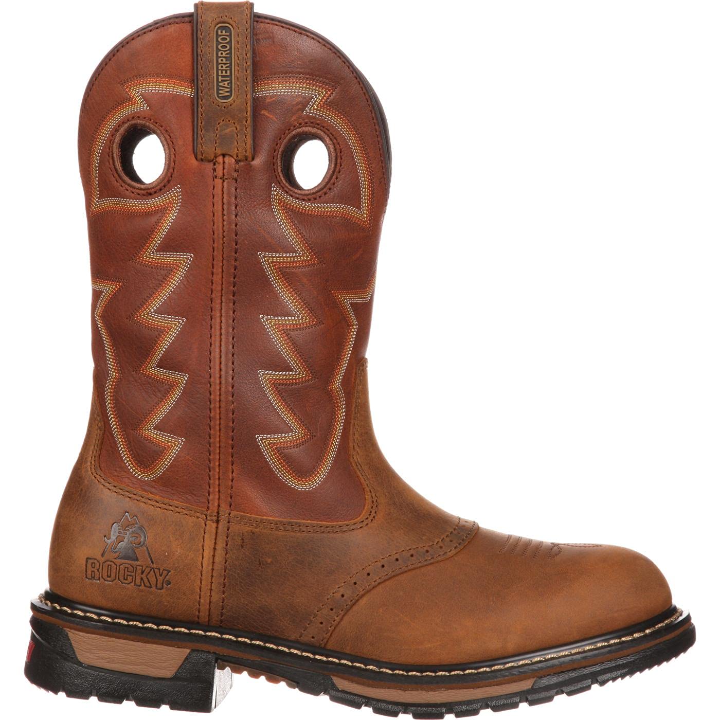 ROCKY Original Ride Roper Western Boot
