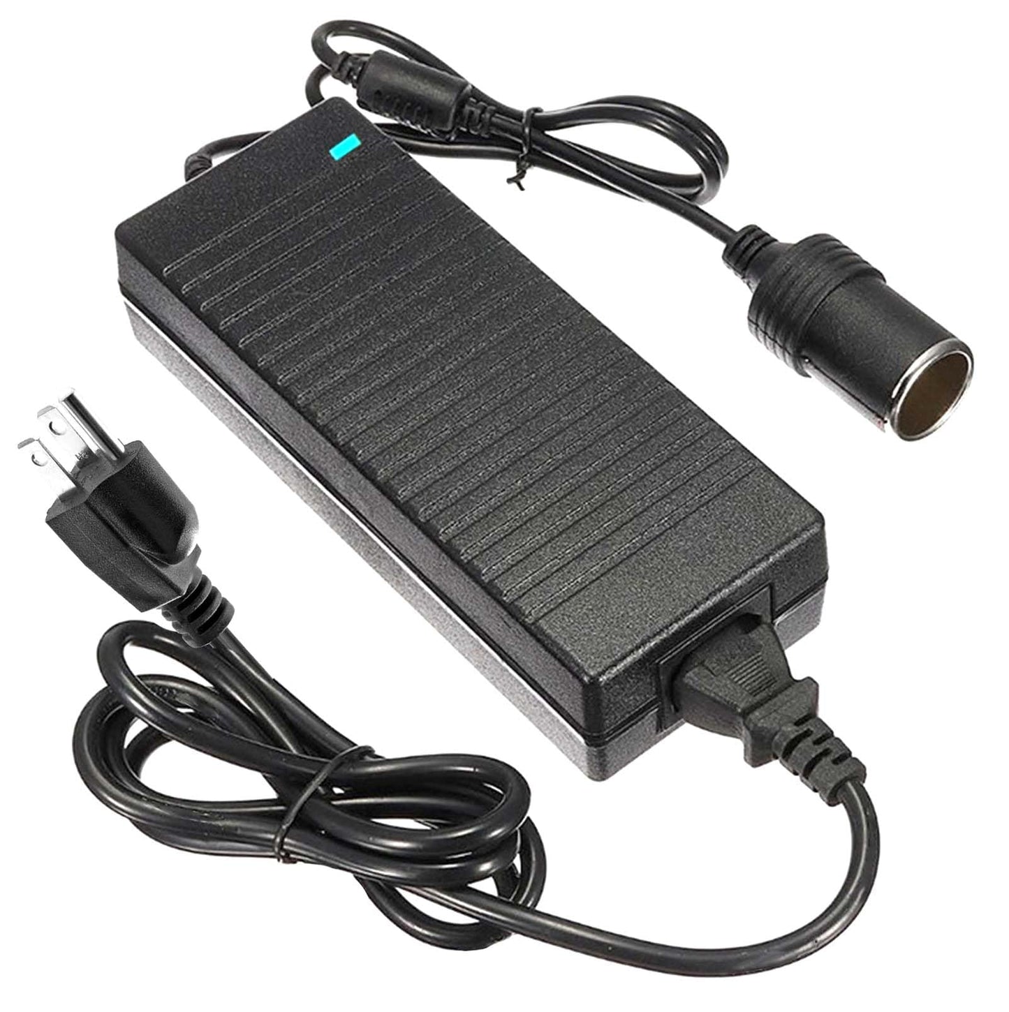 15A 180W 110V to 12V Converter AC to DC Converter 120 to 12 Volt Converter Car Cigarette Lighter Socket Adapter AC/DC Power Supply Adapter for Tire Inflator Car Refrigerator and Other Car Devices