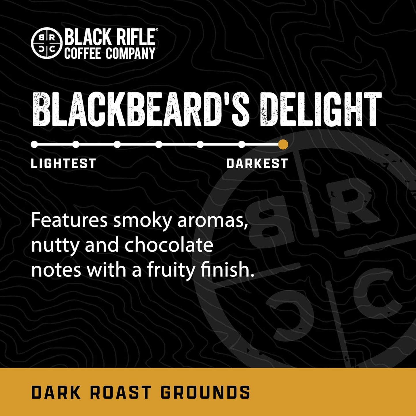 Black Rifle Coffee Company Tactisquatch Dark Roast Ground Coffee, 40 OZ Bag