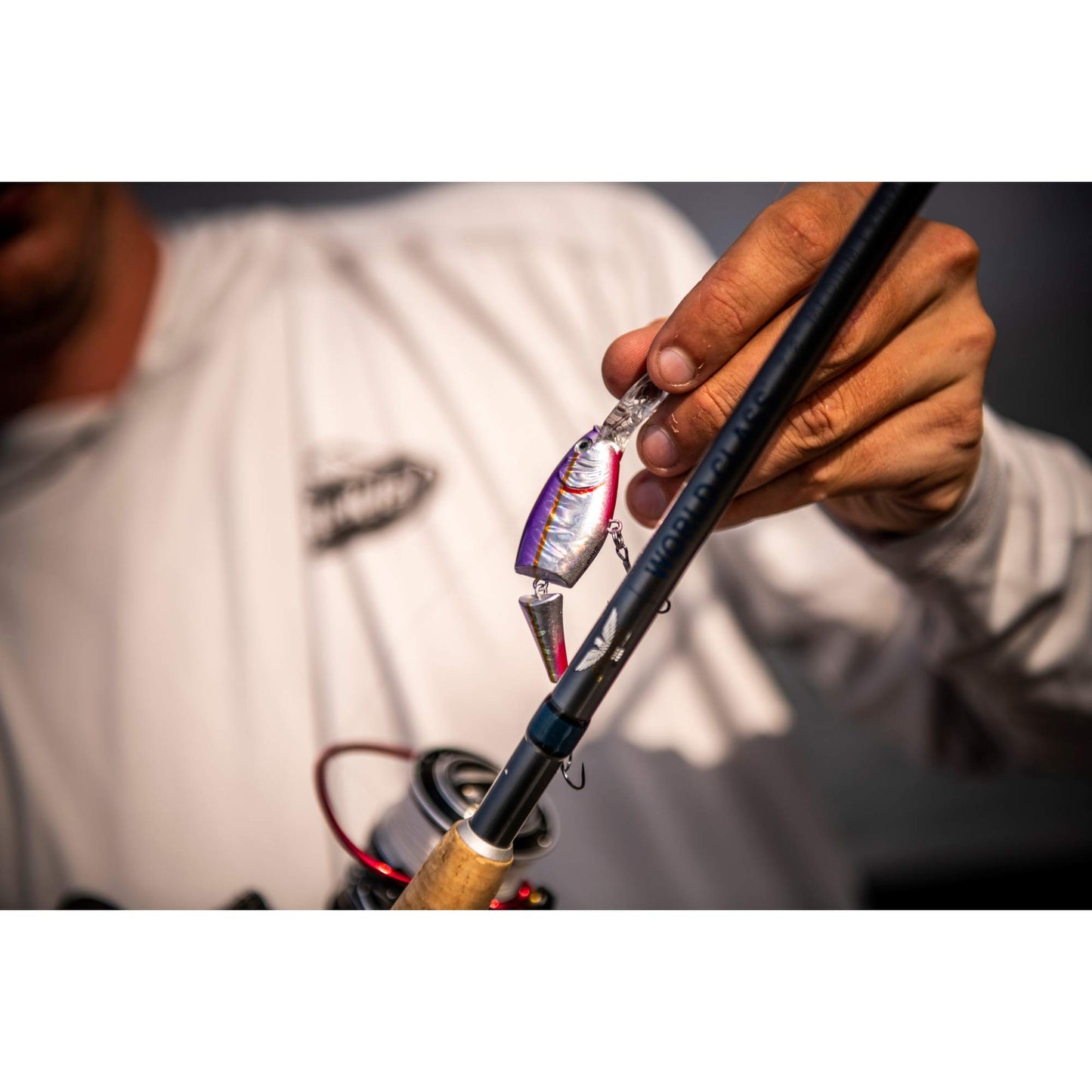 Berkley Flicker Shad Jointed Crankbait, 2 Pack, Red Tiger, 1/3 oz, 2 3/4in, 7'-9' Dive Depth