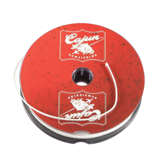 Cajun Bowfishing Trophy Ridge 25-Yard Spool of Premium Bowfishing Line with Superior Resistance to Wear or Breakage up to 250 lbs, White