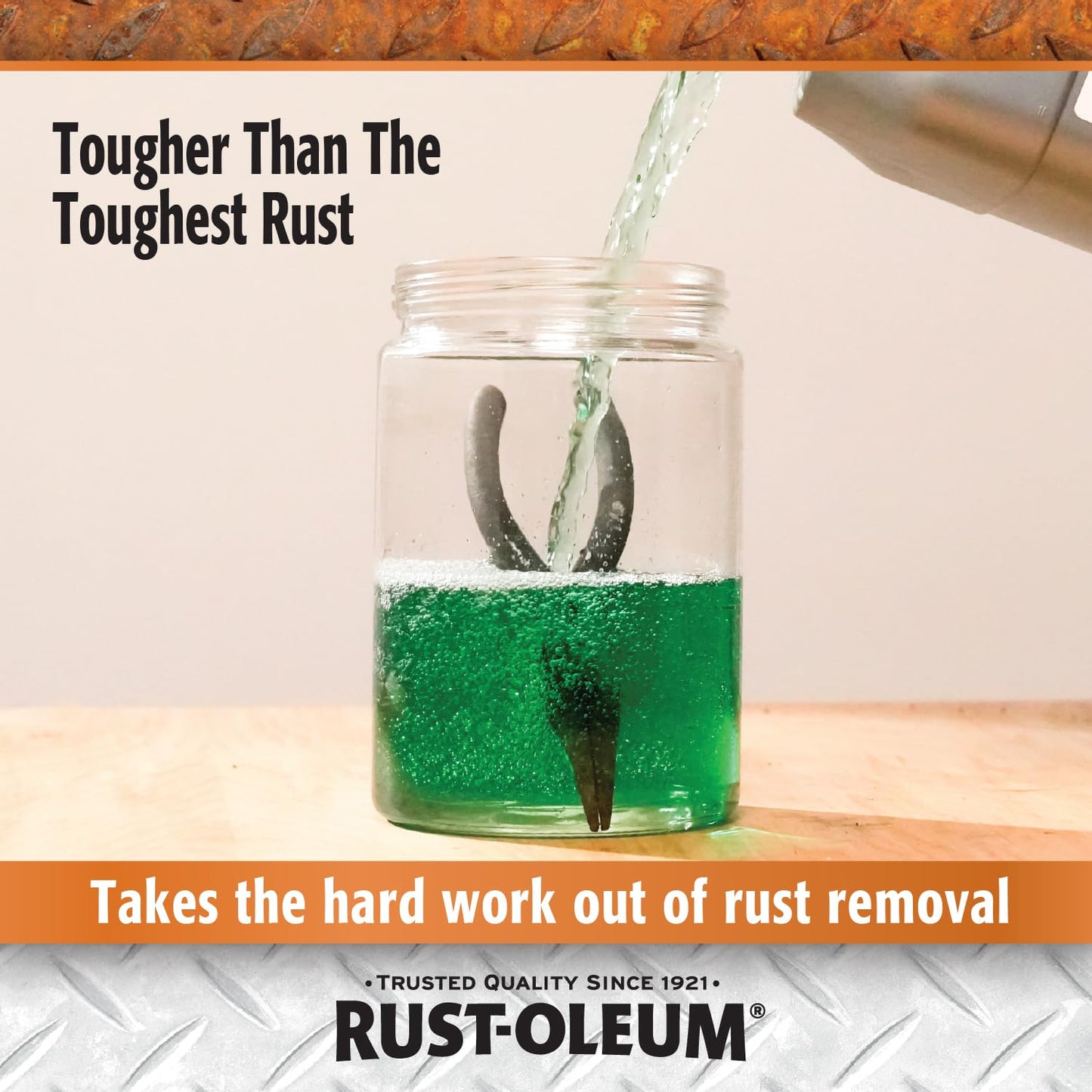 Rust-Oleum Rust Dissolver Trigger Spray Gel | Heavy-Duty Corrosion Remover for Metal Tools, Cars, Bikes, Grills, Bolts, Firearms & More | 32 oz