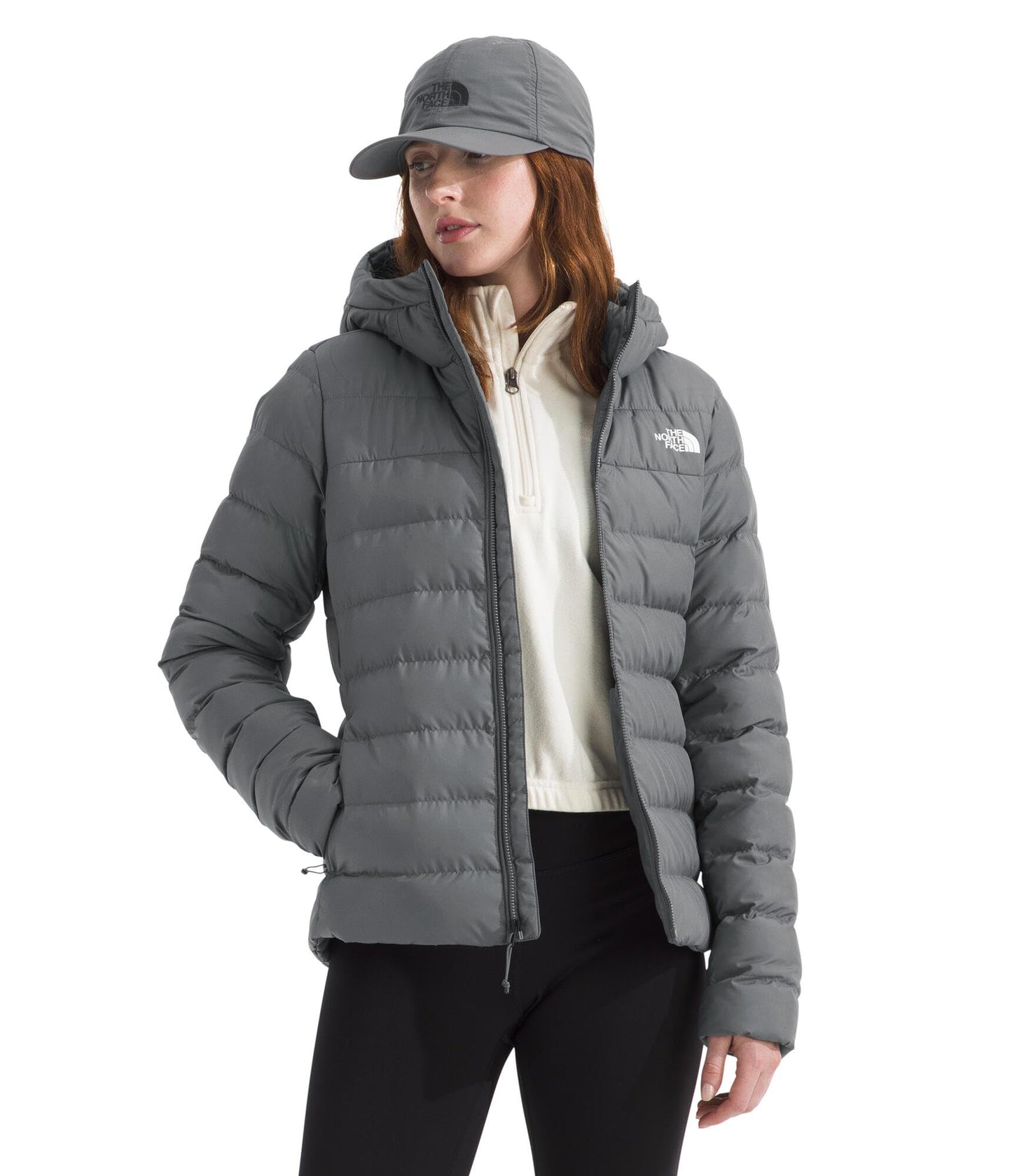 THE NORTH FACE Women's Aconcagua 3 Hooded Jacket | Insulated, Wind & Water Resistant, Attached 3 Piece Hood With Cinch Cord