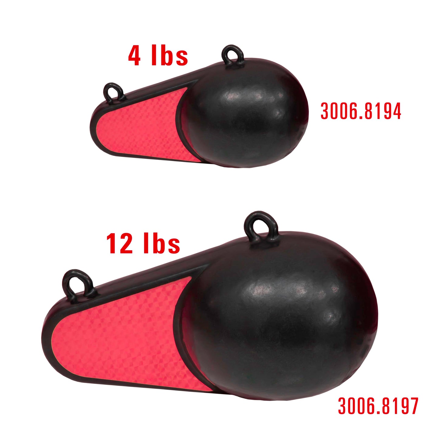 Extreme Max Coated Keel-Style Downrigger Weight