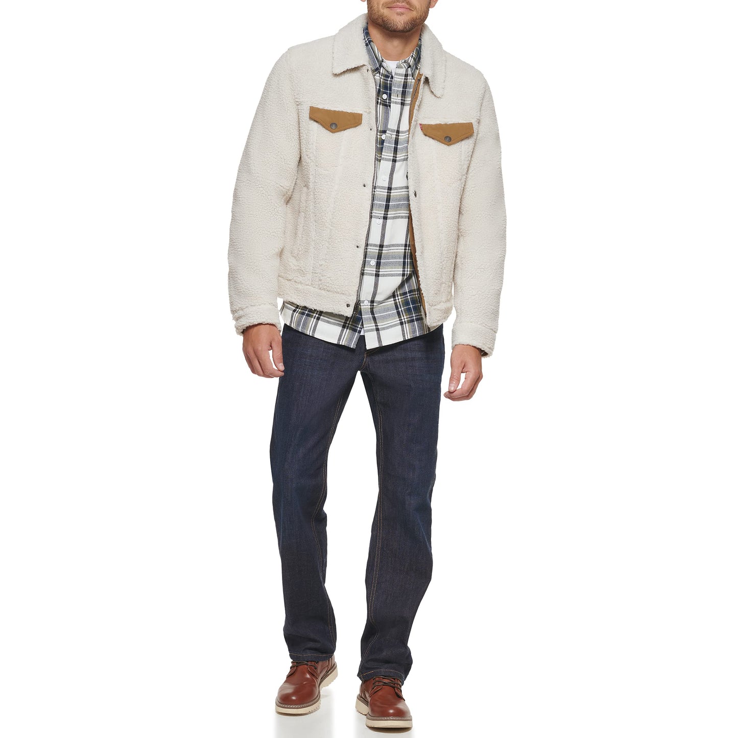 Levi's Men's Sherpa Lined Trucker Jacket (Also Available in Big & Tall)