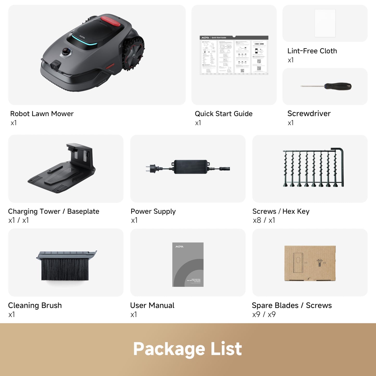 MOVA LiDAX Ultra 2000 Robot Lawn Mower with 4G for 0.5 Acre, No Wire No RTK+360° 3D LiDAR+AI Vision Auto Mapping, Zero-Edge Cutting, Cut Height 1.2"-3.9", 45% Slope, 150 Mowing Zones, Anti-Theft