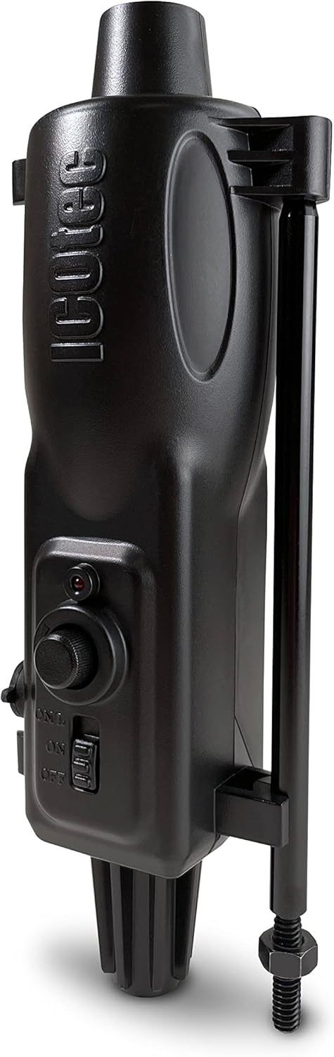 Icotec PD250 Universal Decoy - Ideal for Crow Hunting - 2 Toppers - Adjustable Speed - Works on All Major Call Brands