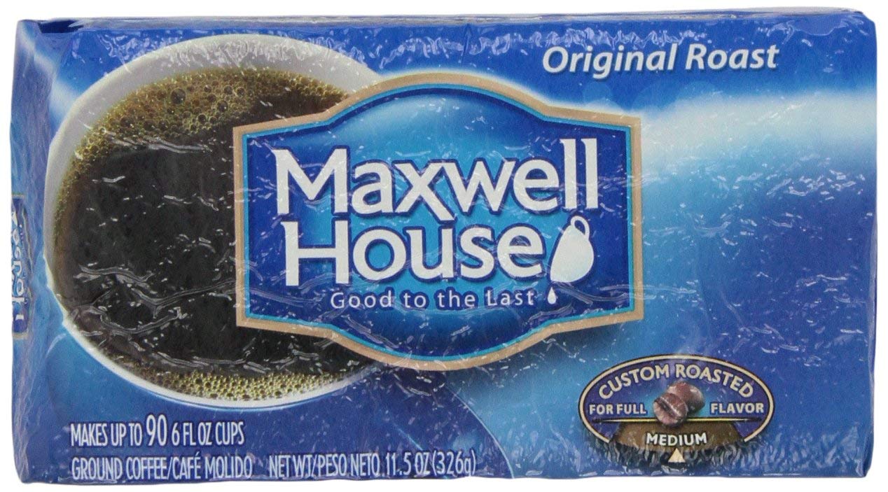 Maxwell House Breakfast Blend Mild Roast Ground Coffee, 38.8 oz Canister