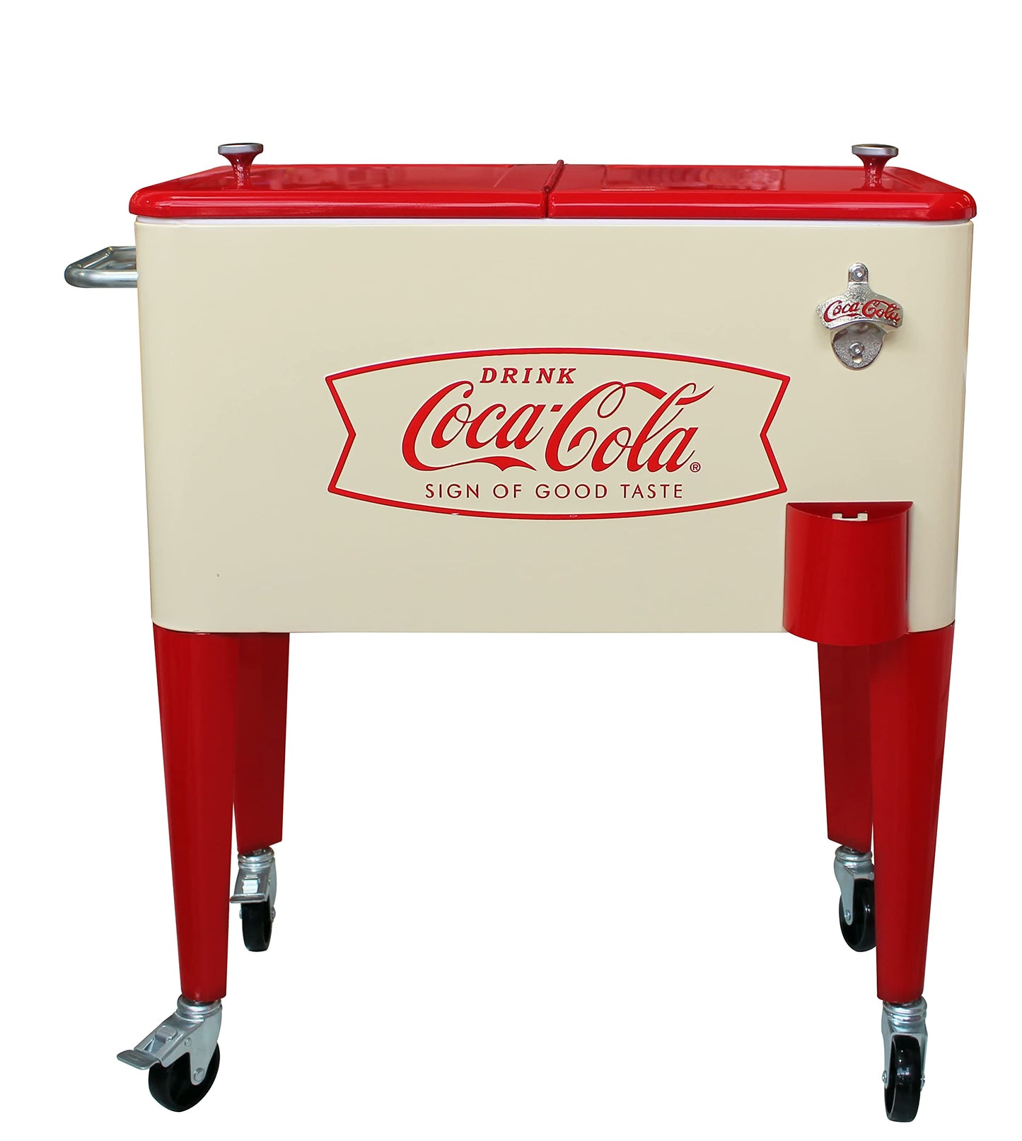 LEIGH COUNTRY CP 98114 Coke Cooler 60QT - Redfish