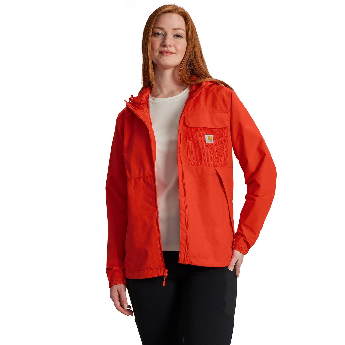 Carhartt Women's Storm Defender Loose Fit Lightweight Hooded Packable Jacket
