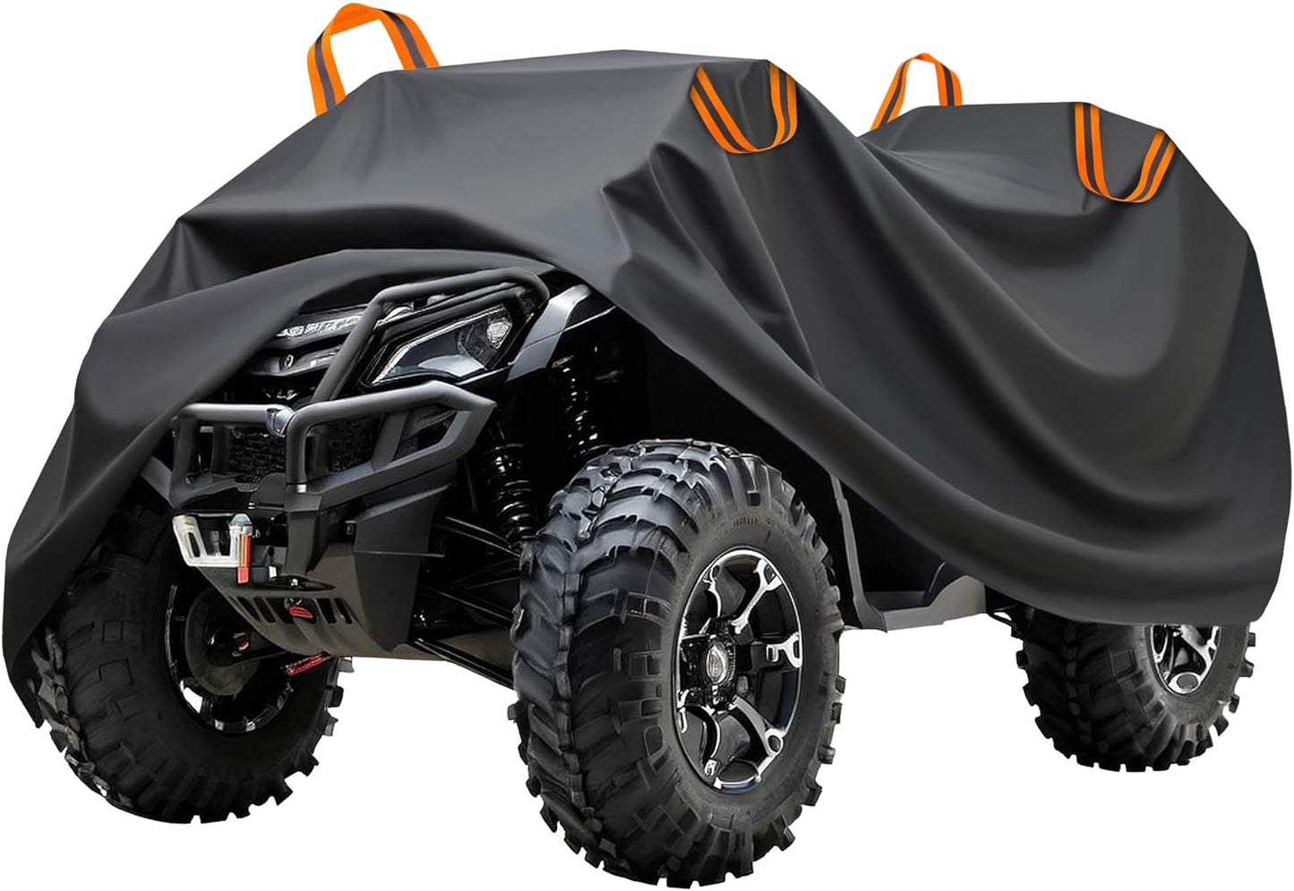Puroma ATV Cover, XL 82.7'' Waterproof Outdoor Heavy Duty 4 Wheeler Quad Proof All Season UV Protection for Polaris, Sportsman, Yamaha, Suzuki, Honda, Kawasaki