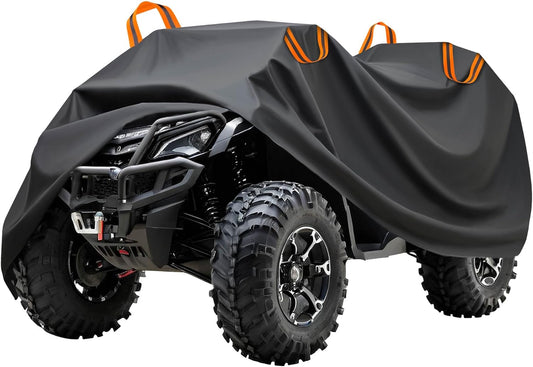 Puroma ATV Cover, XL 82.7'' Waterproof Outdoor Heavy Duty 4 Wheeler Quad Proof All Season UV Protection for Polaris, Sportsman, Yamaha, Suzuki, Honda, Kawasaki