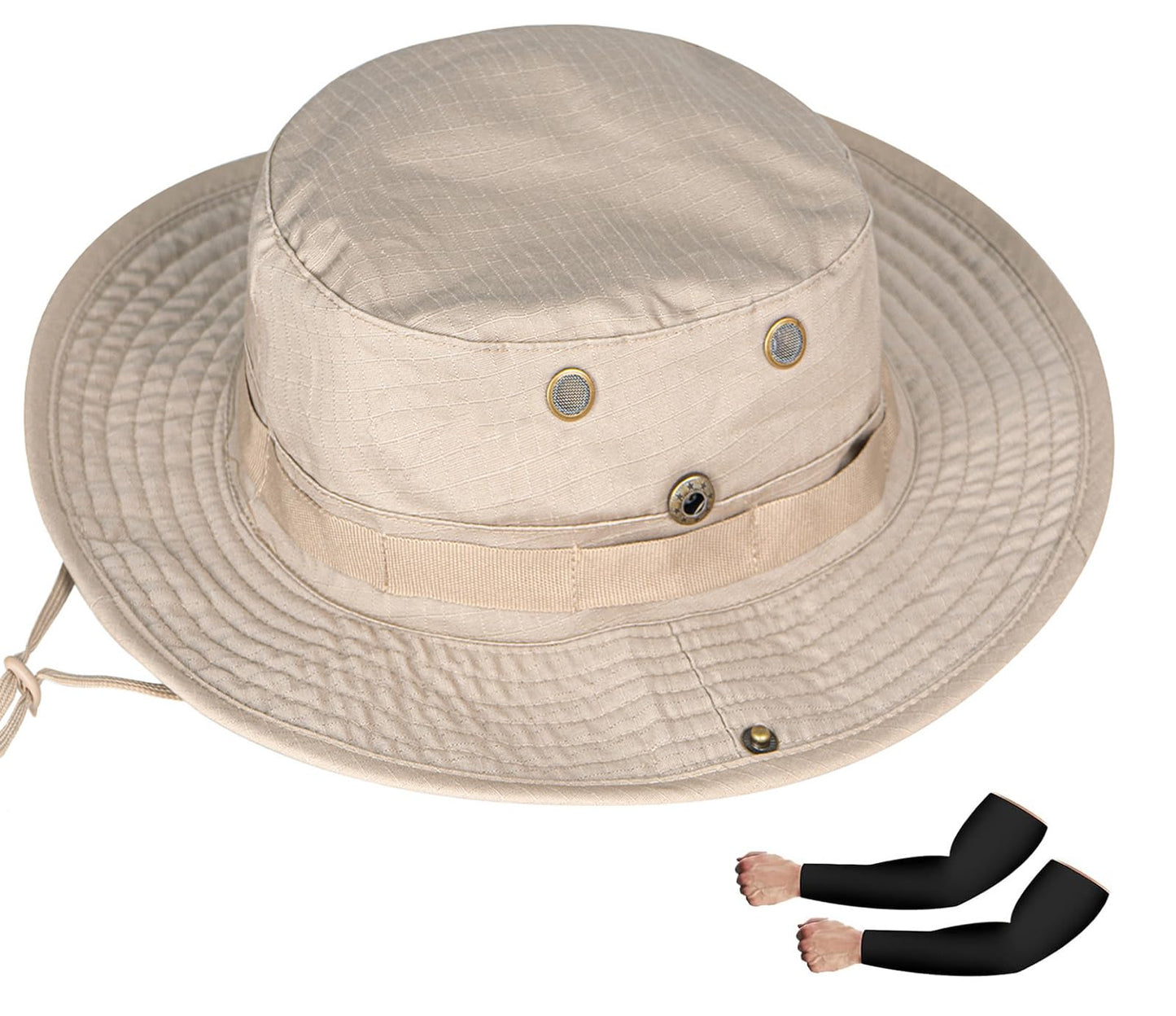 Sun Hats for Men Women Boonie Hat UPF 50+ Bucket Hat Wide Brim UV Protection Fishing Hiking Safari Outdoor Hats