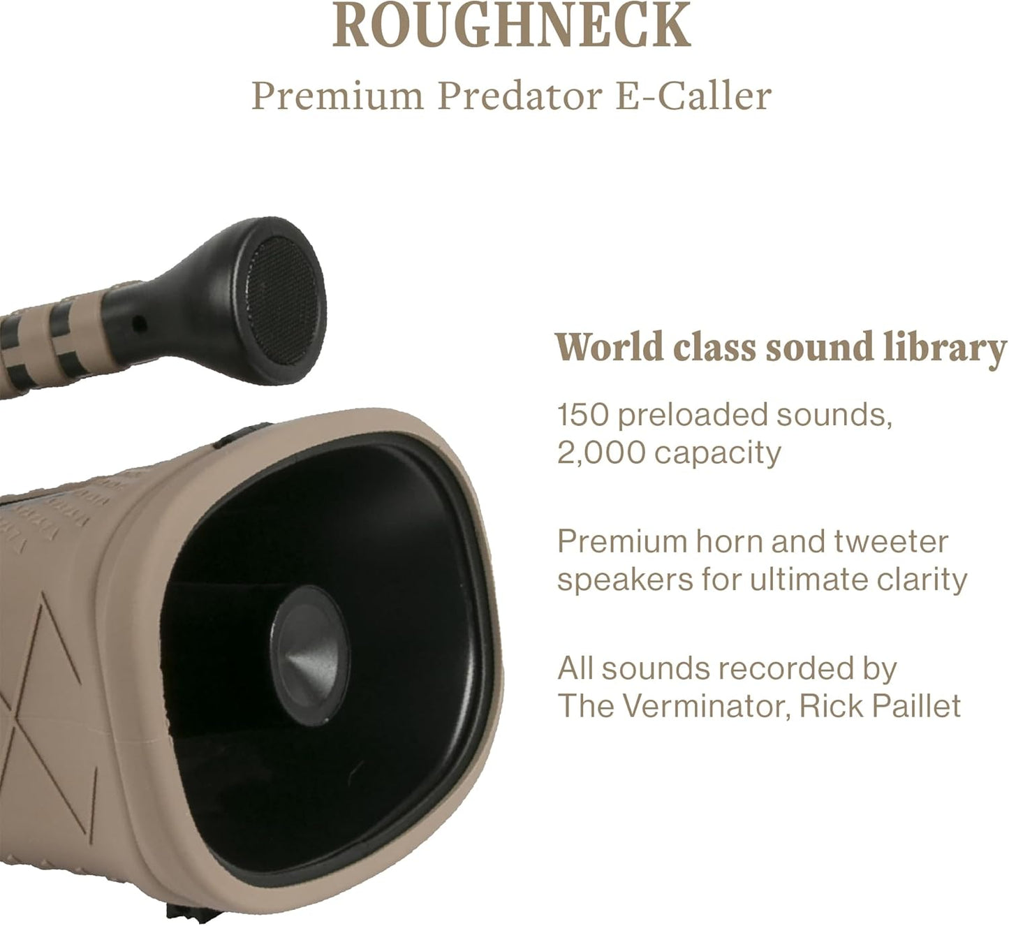 Lucky Duck Roughneck, Premium Predator E-Caller
