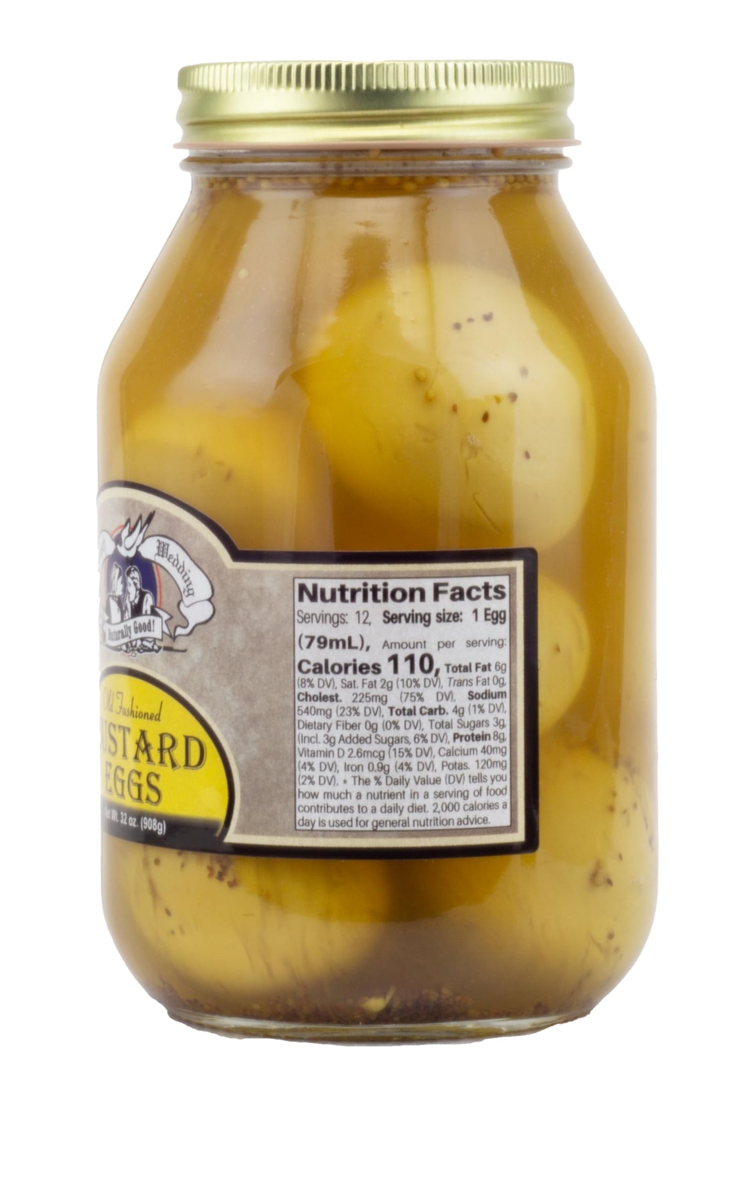 Amish Wedding Pickled Eggs 32oz (Pack of 2)