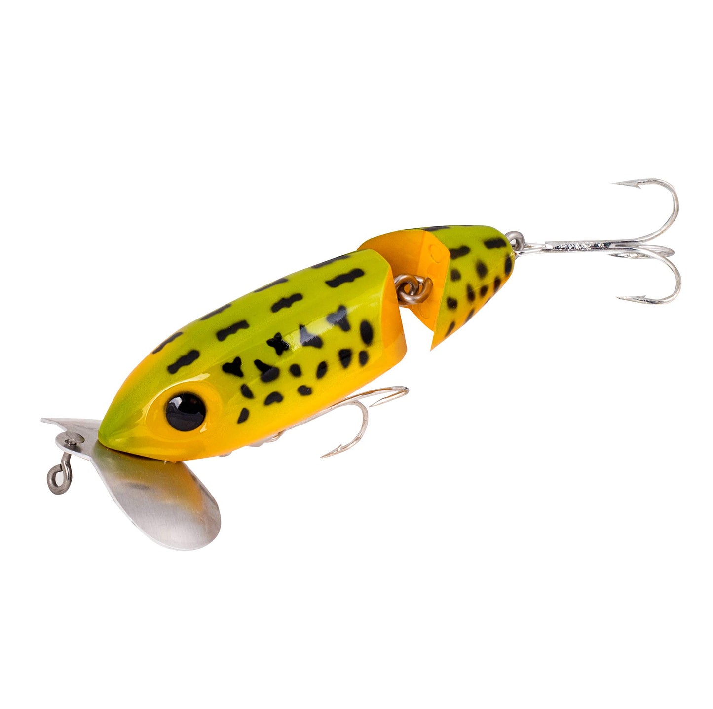 Jitterbug Topwater Bass Fishing Lure - Excellent for Night Fishing