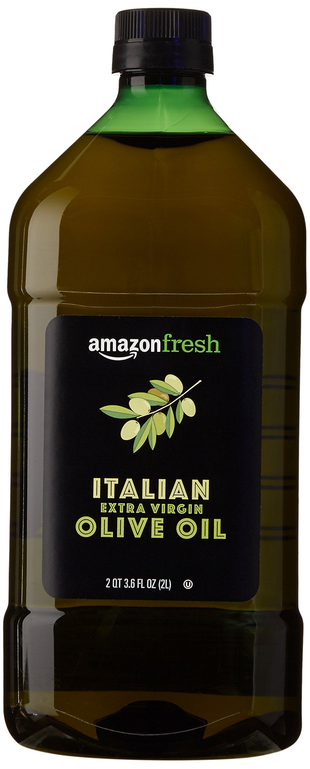 Amazon Fresh, Mediterranean Blend Extra Virgin Olive Oil, 3.6 Fl Oz (2L)
